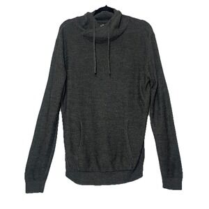 Index Acrylic Women's Gray Mock Neck Pullover Sweater Size XL